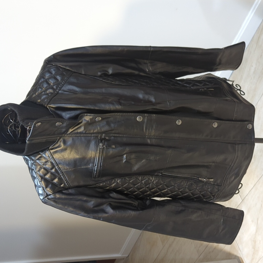 Leather jacket